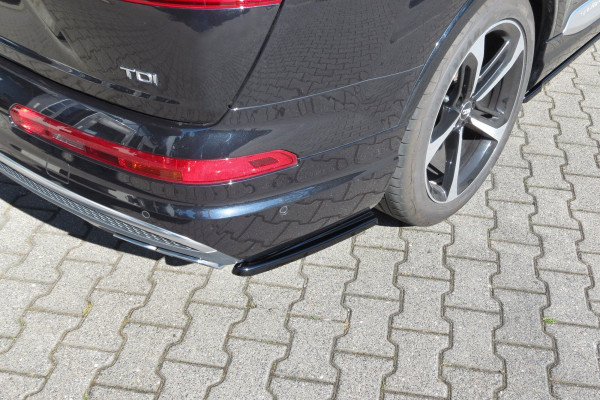 Heck Ansatz Flaps Diffusor passend für Audi SQ7 / Q7 S-Line Mk.2 sc...