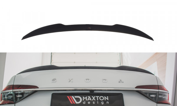 Spoiler CAP V.2 passend für Skoda Superb Mk3 / Mk3 FL Hatchback sch...