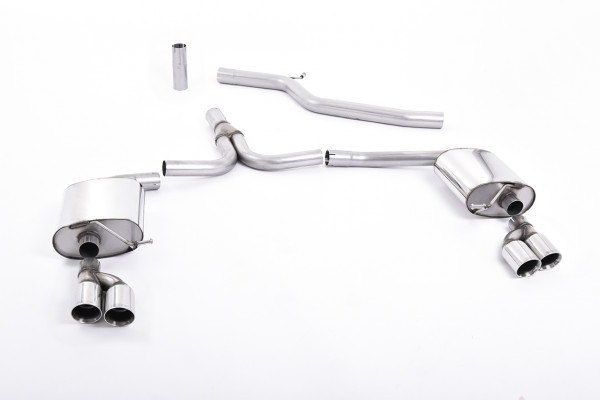 Milltek SSXAU271 Cat-back Twin 80mm GT80 - Audi A5 Sportback 3.0 TD...