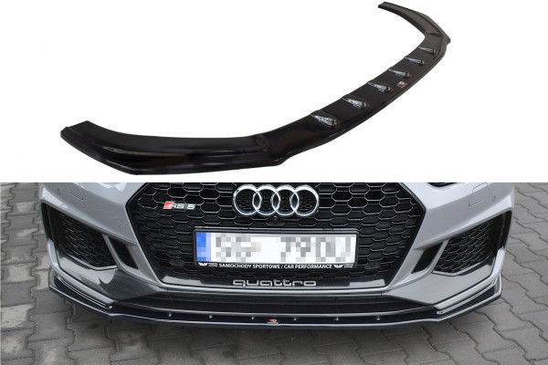 Front Ansatz V.1 passend für Audi RS5 F5 Coupe / Sportback schwarz ...