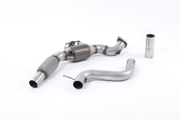 Milltek SSXFD169 Large Bore Downpipe and Hi-Flow Sports Cat  - Ford...