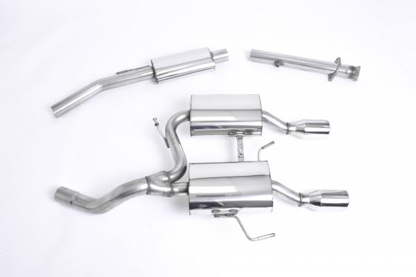 Milltek SSXRN202 Full System (including Cat Replacement Pipe) Dual ...