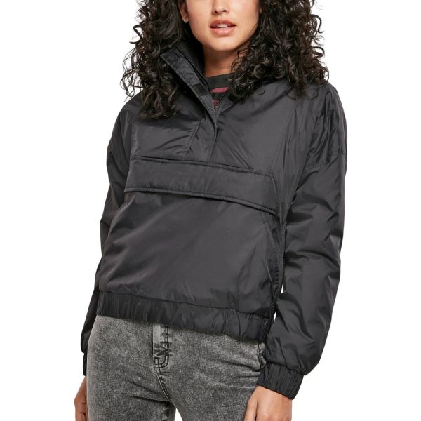 Urban Classics Ladies - Panel Padded Pull Over Jacke