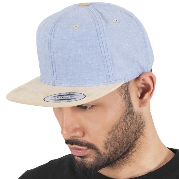 Flexfit CHAMBRAY SUEDE Snapback Cap