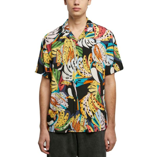 Urban Classics - Viscose Resort Shirt Hemd toucans