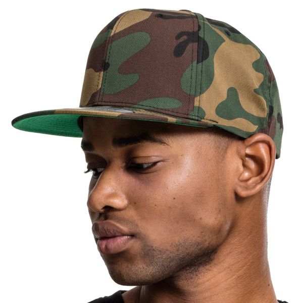Flexfit Classic Snapback Cap - wood camo