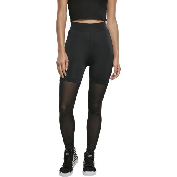 Urban Classics Ladies - High Waist TECH MESH Leggings