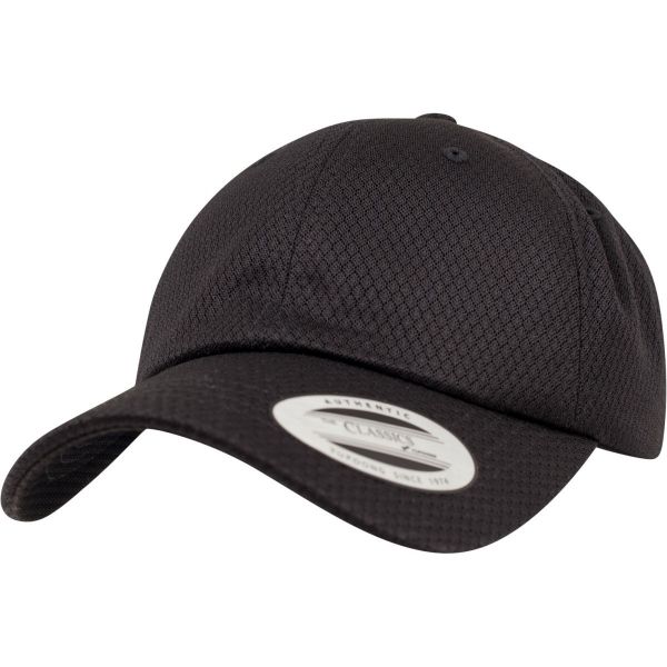 Flexfit Honeycomb Dad Cap - schwarz