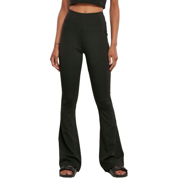 Urban Classics Ladies - Recycled High Waist Flared Leggings