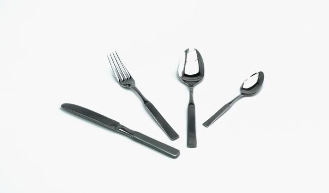 Edelstahl Besteck Set Pearl 24tlg.