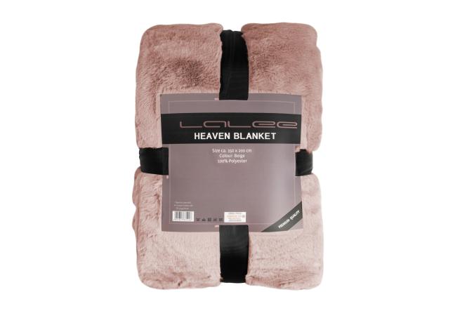 150x200 Kuscheldecke HEAVEN HEB 800 von Lalee powder pink