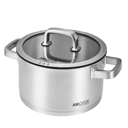 AM Cook Senna Topf inkl. Deckel Ø 24 x 13 cm (6,0 l)