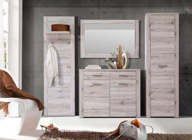 Garderobe 4-tlg PORTLAND von Forte Sandeiche