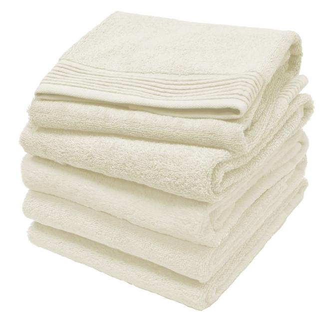 HANDTUCH Walkfrottier 1 Stück ca. 50x100 cm champagner