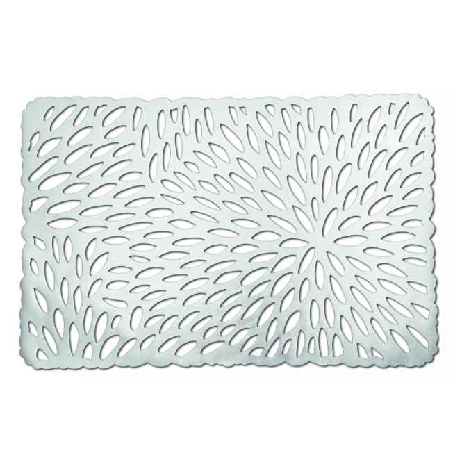 Platzset eckig 4er Set silber von Zeller