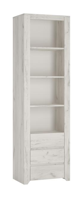 Regal ANGEL Typ 11 von Wojcik weiß eiche craft