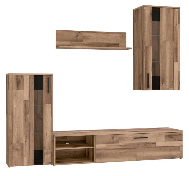 Wohnwand 4-tlg CRUNCH von Forte Stabeiche