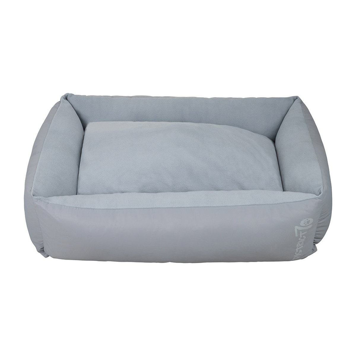 District 70 Hundebett LODGE Box Bed hellgrau L 100x70 cm