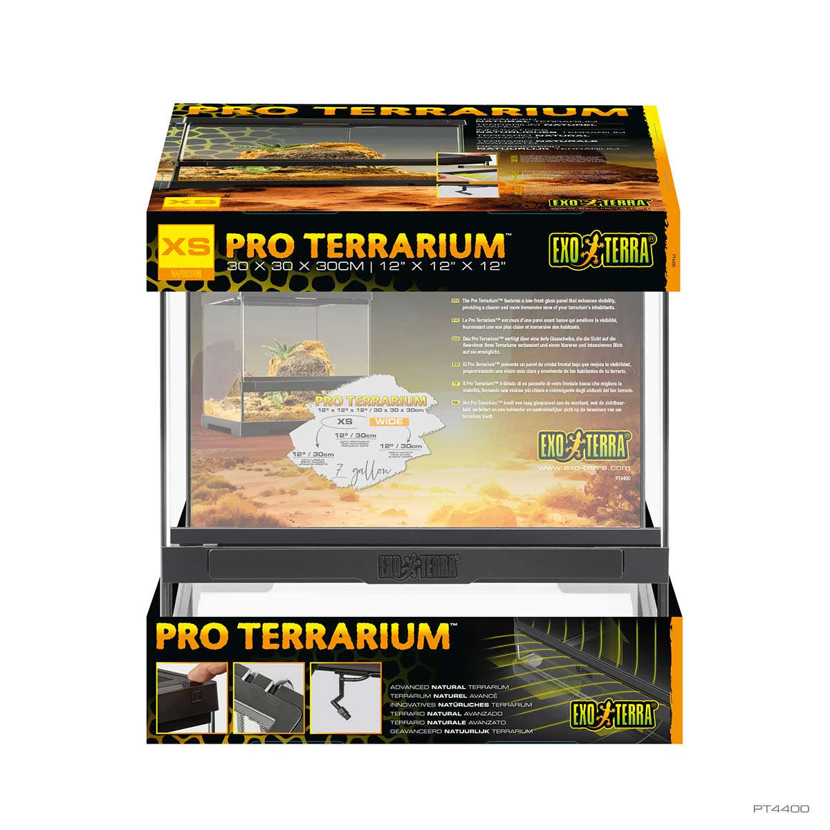 Exo Terra Pro Terrarium X-Small 30x30x30 cm