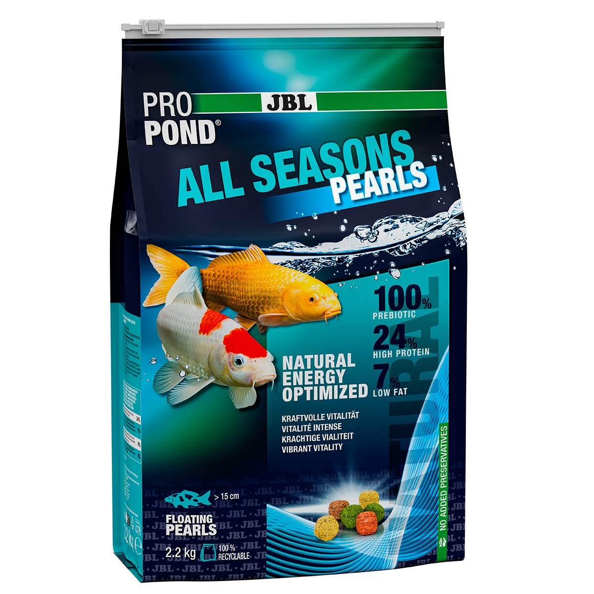 JBL ProPond All Seasons Pearls Ganzjahresfutter 2,2kg