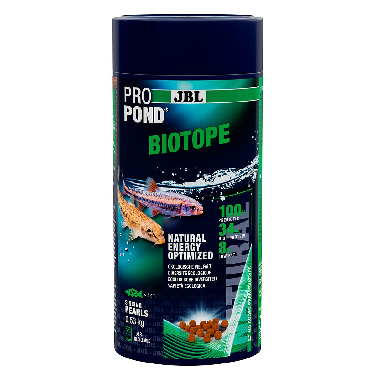 JBL ProPond Biotope Pearls 530g