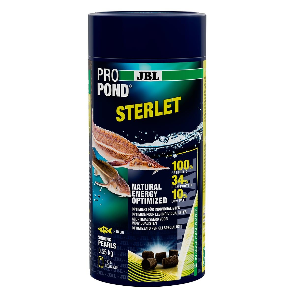 JBL ProPond Sterlet Pearls 550g