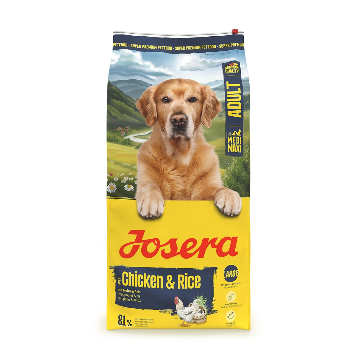 Josera Medi/Maxi Adult Chicken & Rice 12,5 kg