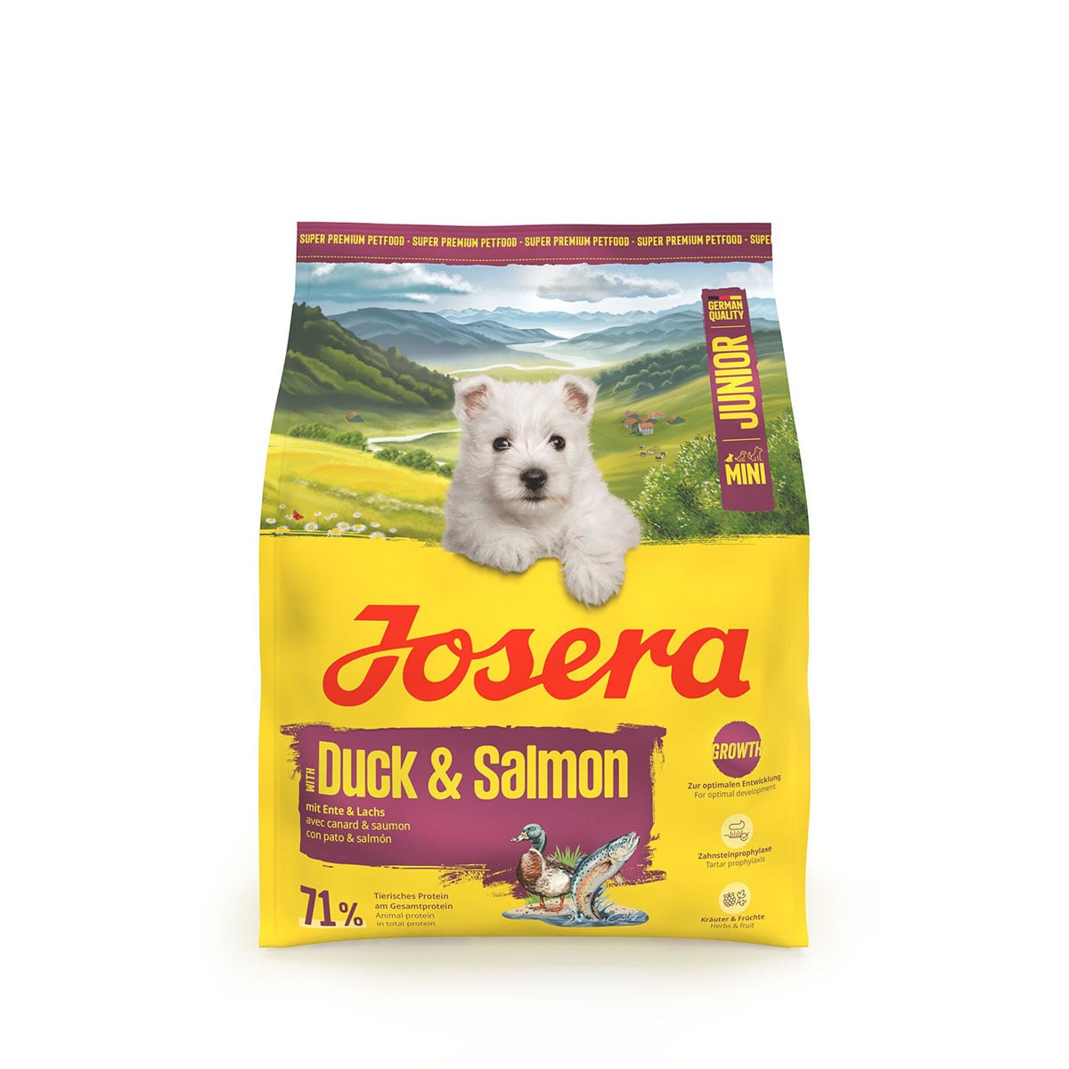 Josera Mini Junior Duck & Salmon 900 g