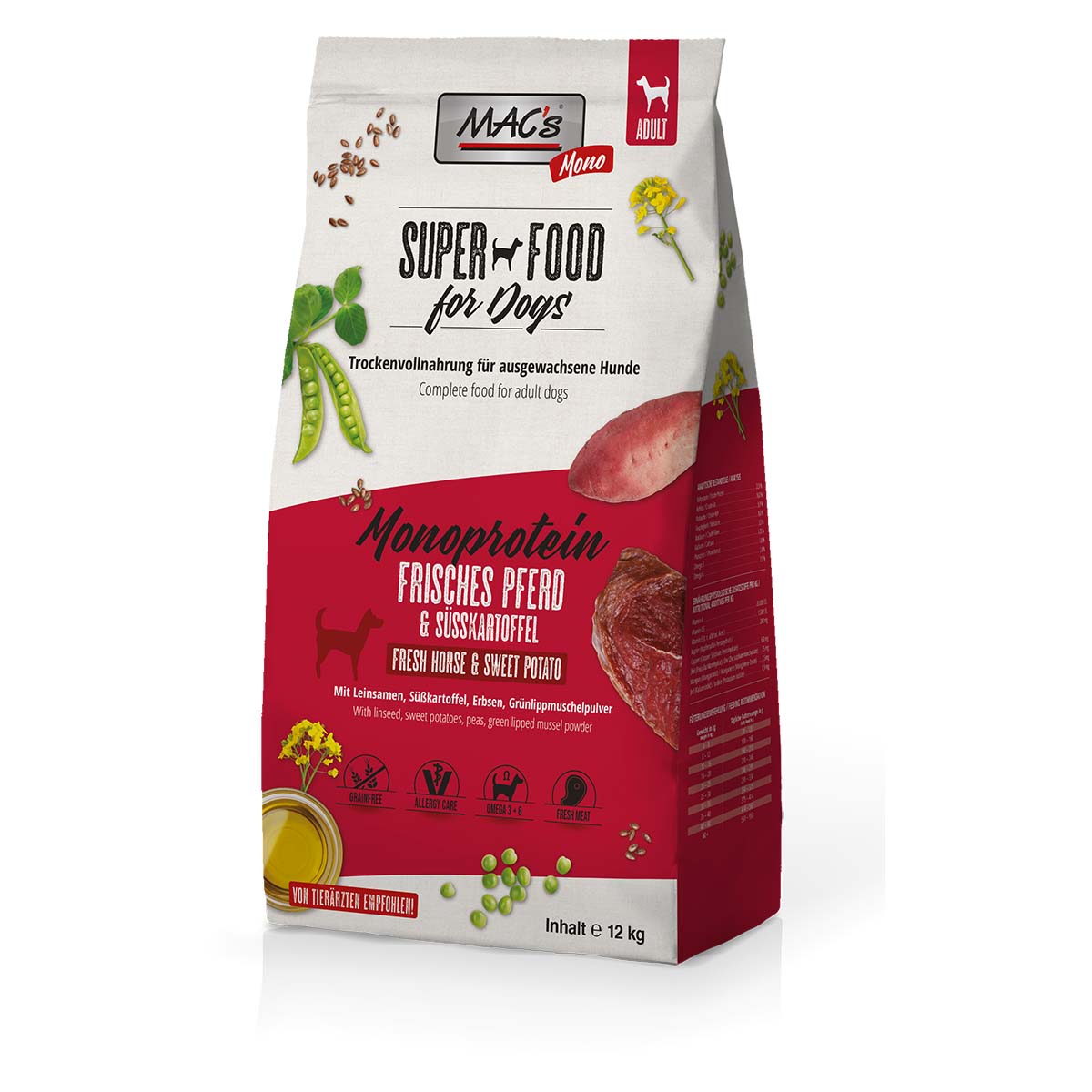 MAC's Dog Mono Pferd 2x12kg