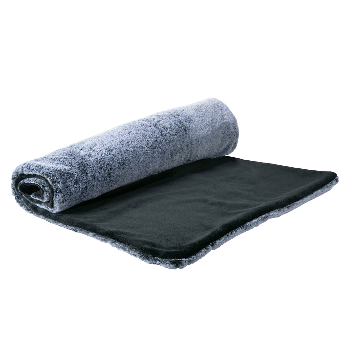 Petlando Kuscheldecke Alaska grau XL - 130 x 90 cm