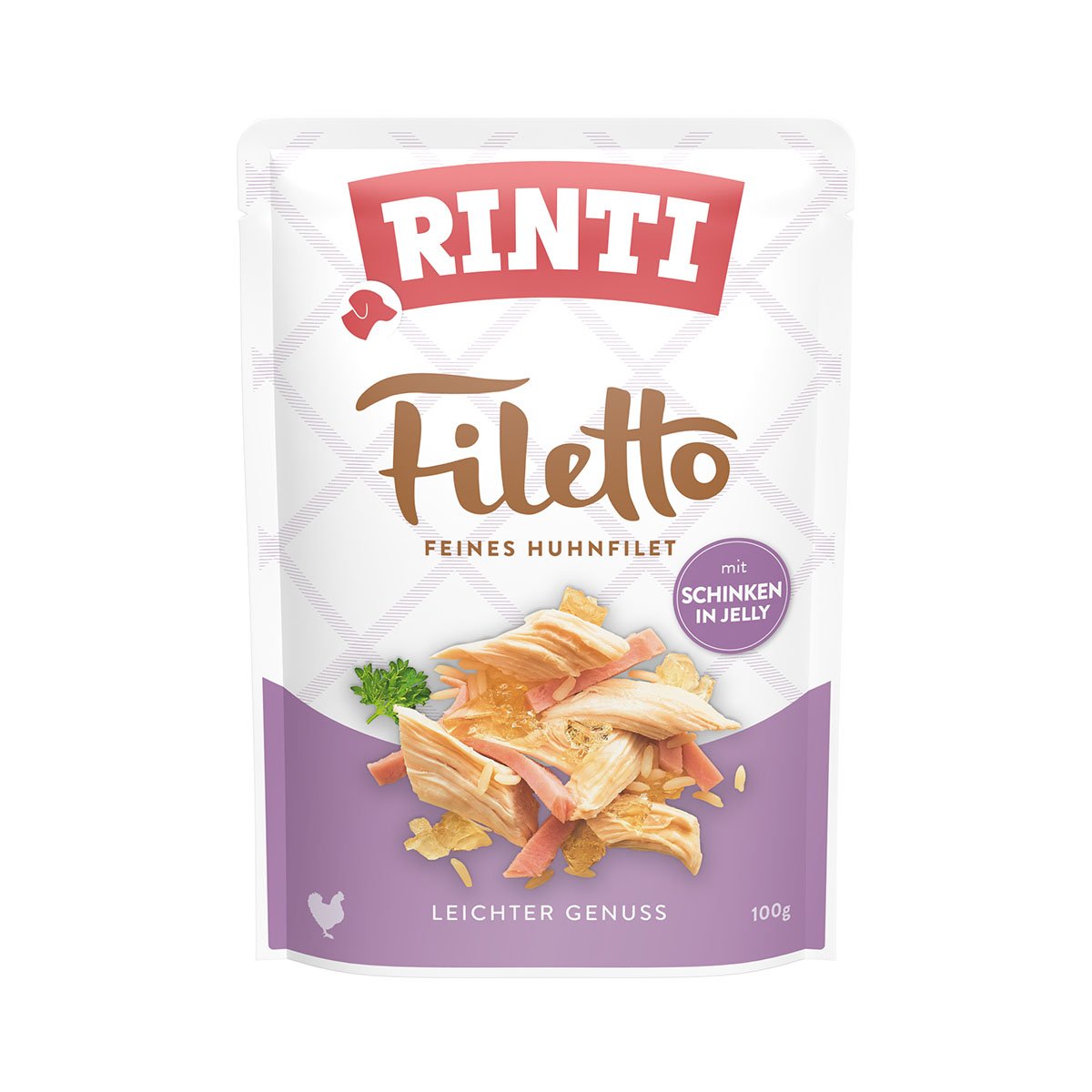 Rinti Filetto Huhn & Schinken in Jelly 24x100g