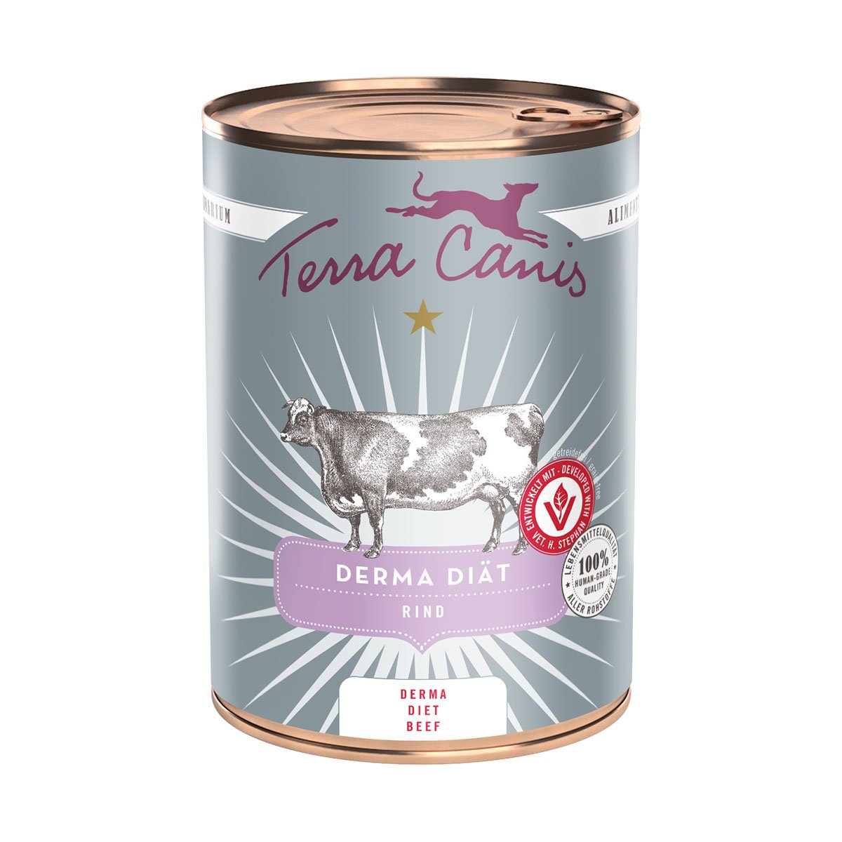Terra Canis AliVet Derma Diät Rind 6x400g