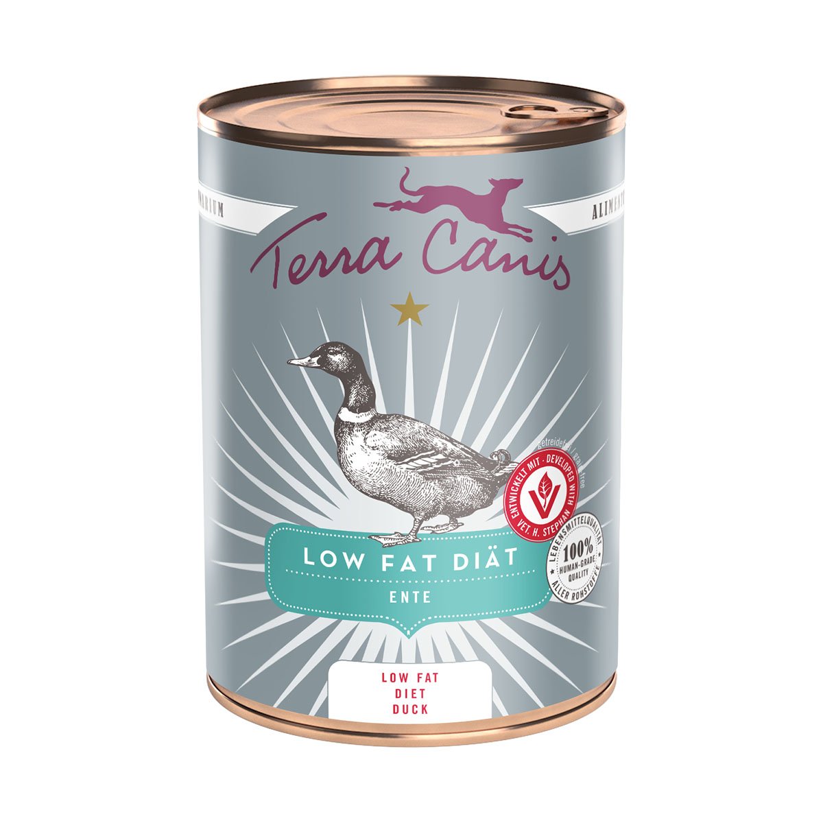 Terra Canis AliVet Low Fat Diät Ente 6x400g