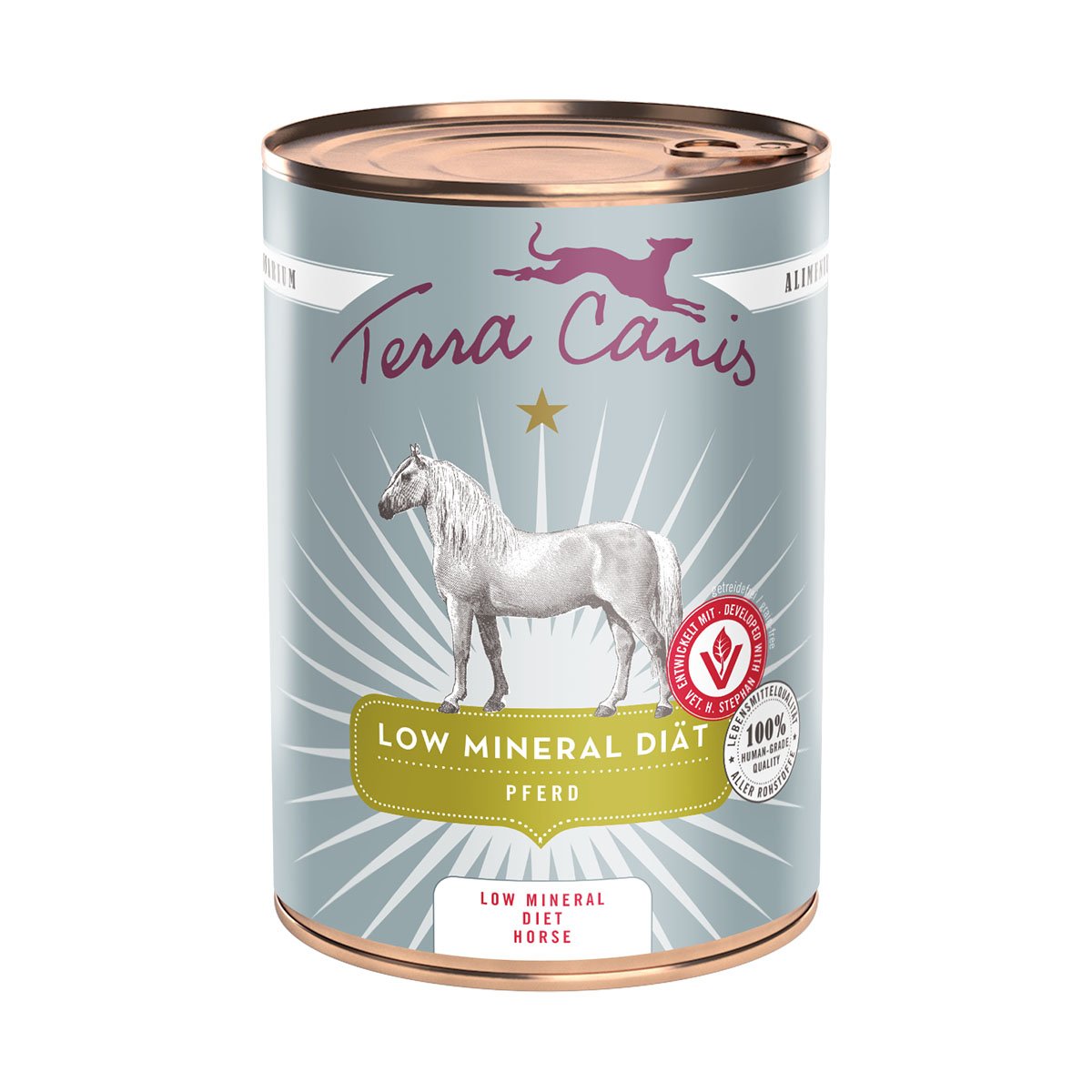 Terra Canis AliVet Low Mineral Pferd 6x400g