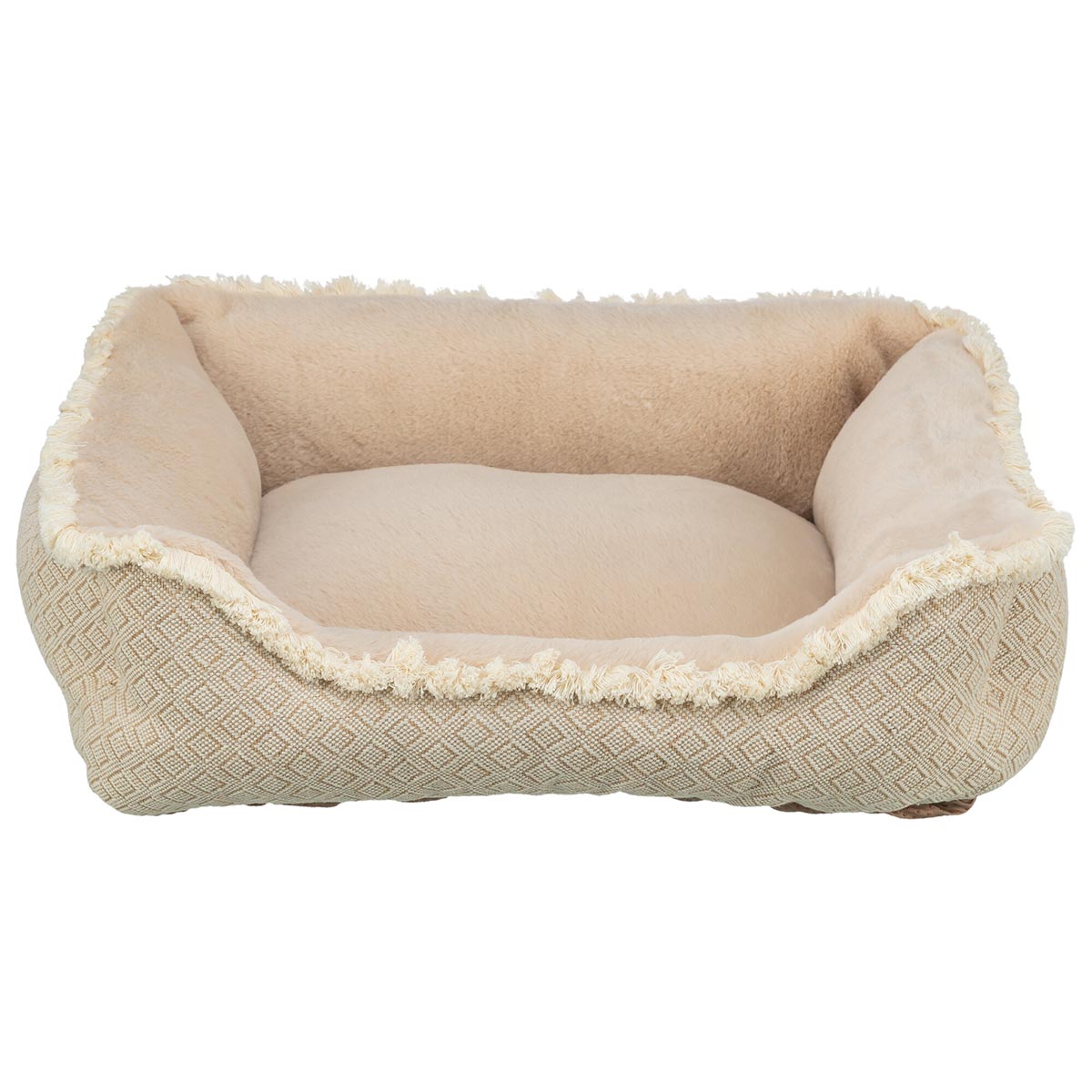 Trixie Hundebett Boho beige 50 x 60 x 18 cm