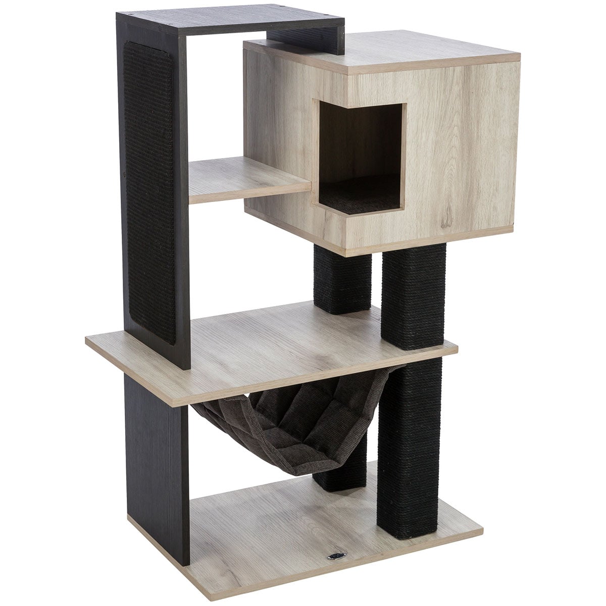 Trixie Kratzbaum CityStyle grau/schwarz 98 cm