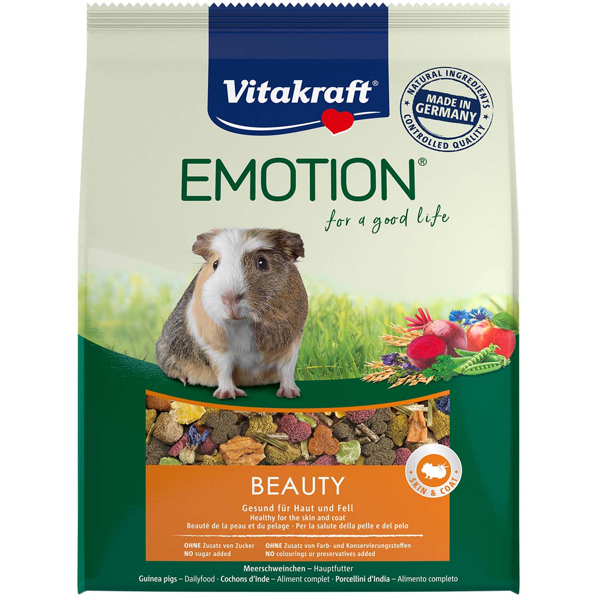 Vitakraft Emotion Beauty Selection Adult Meerschweinchen 1,5kg