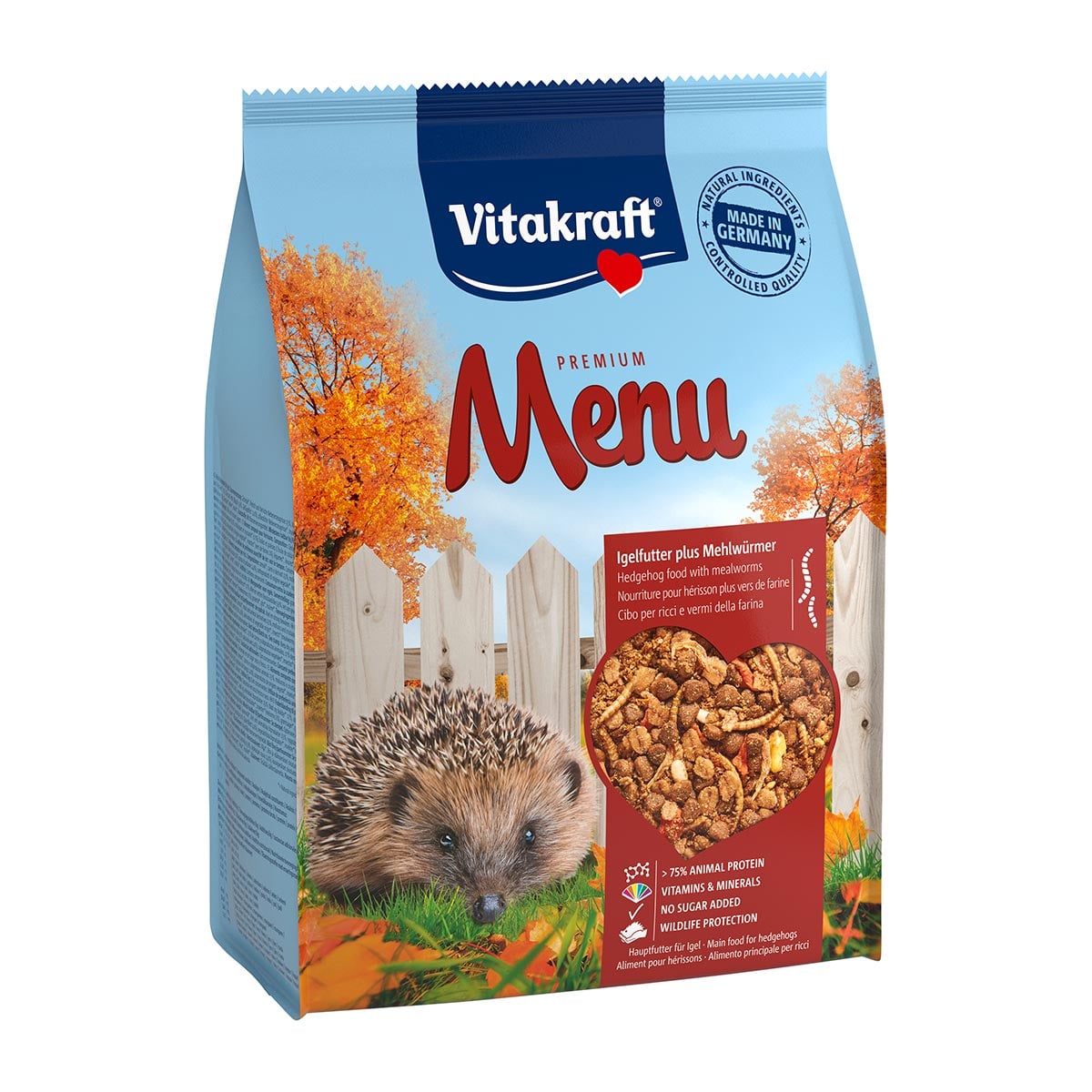 Vitakraft Menu, Trockenfutter, IGEL 2,5kg