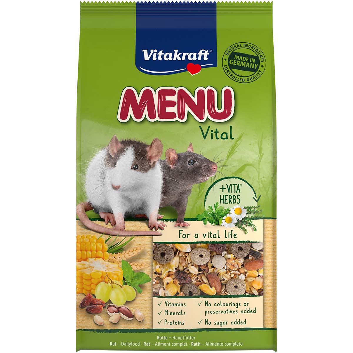 Vitakraft Premium Menü Vital für Ratten 1kg