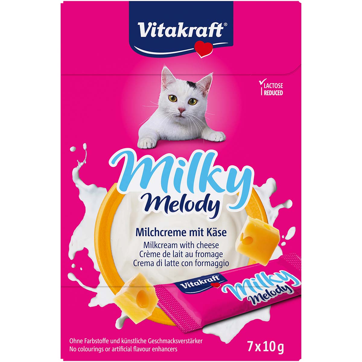Vitakraft Katzensnack Milky Melody Käse 70g