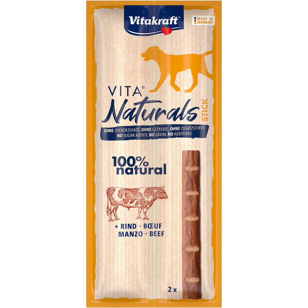 Vitakraft Vita Naturals, Stick Rind 14x2St