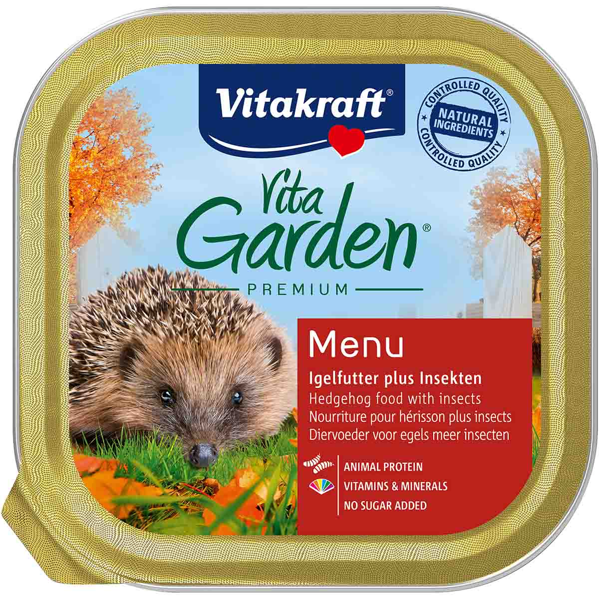 Vitakraft Vita Garden Nassfutter für Igel Menü 100g