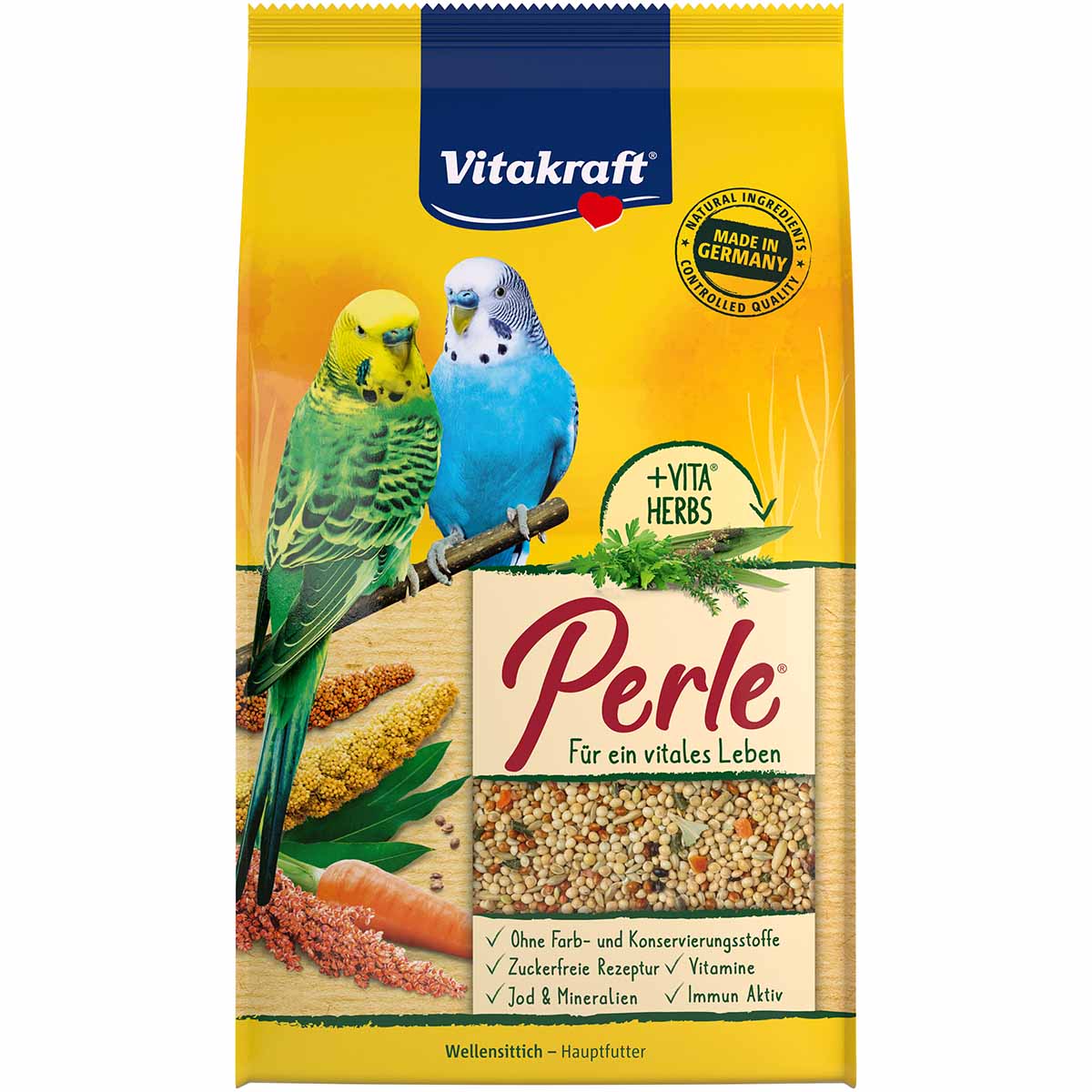 Vitakraft Sittich-Perle mit Vita Herbs 5x1kg