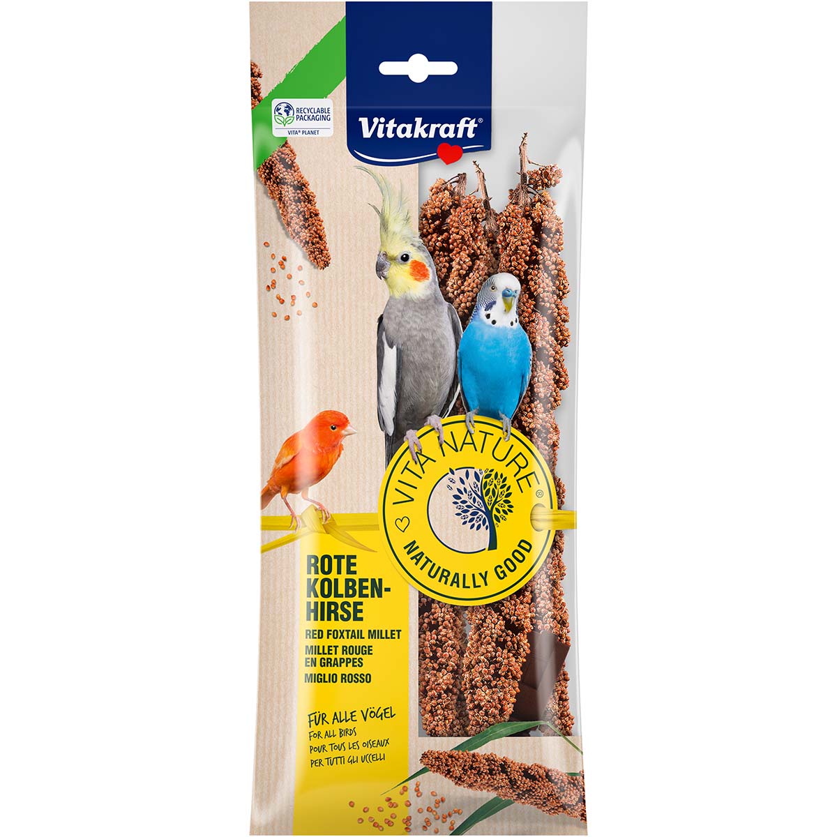 Vitakraft Vita Nature Rote Kolbenhirse 80g