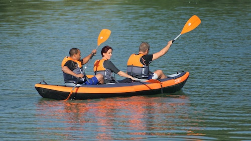 Schlauchboot auf Rechnung