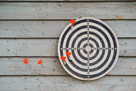 Dartscheibe auf Raten bestellen